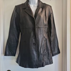 Jones New York  leather jacket